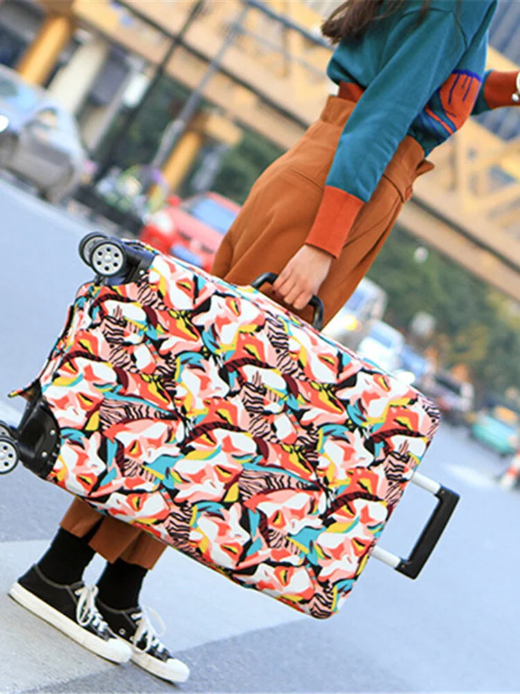 Abstraction Chinese Style Elastic Luggage Cover Trolley Case Cover Durable Suitcase Protector