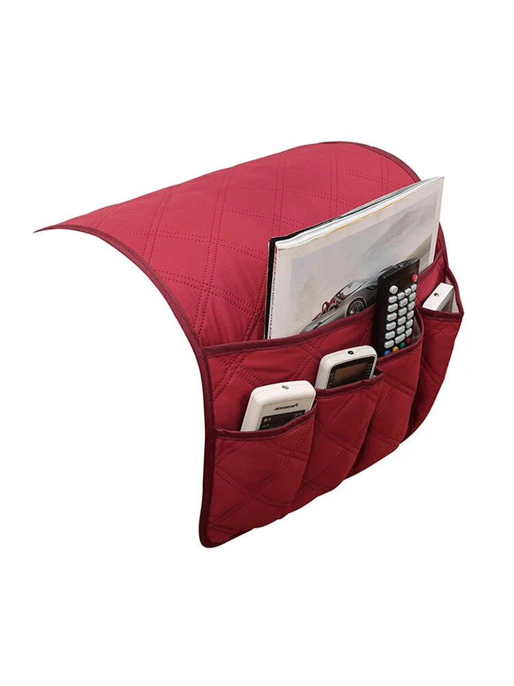 Armchair Sofa Chair Storage 5 Pocket Holder Remote Control Phone Couch Organizer